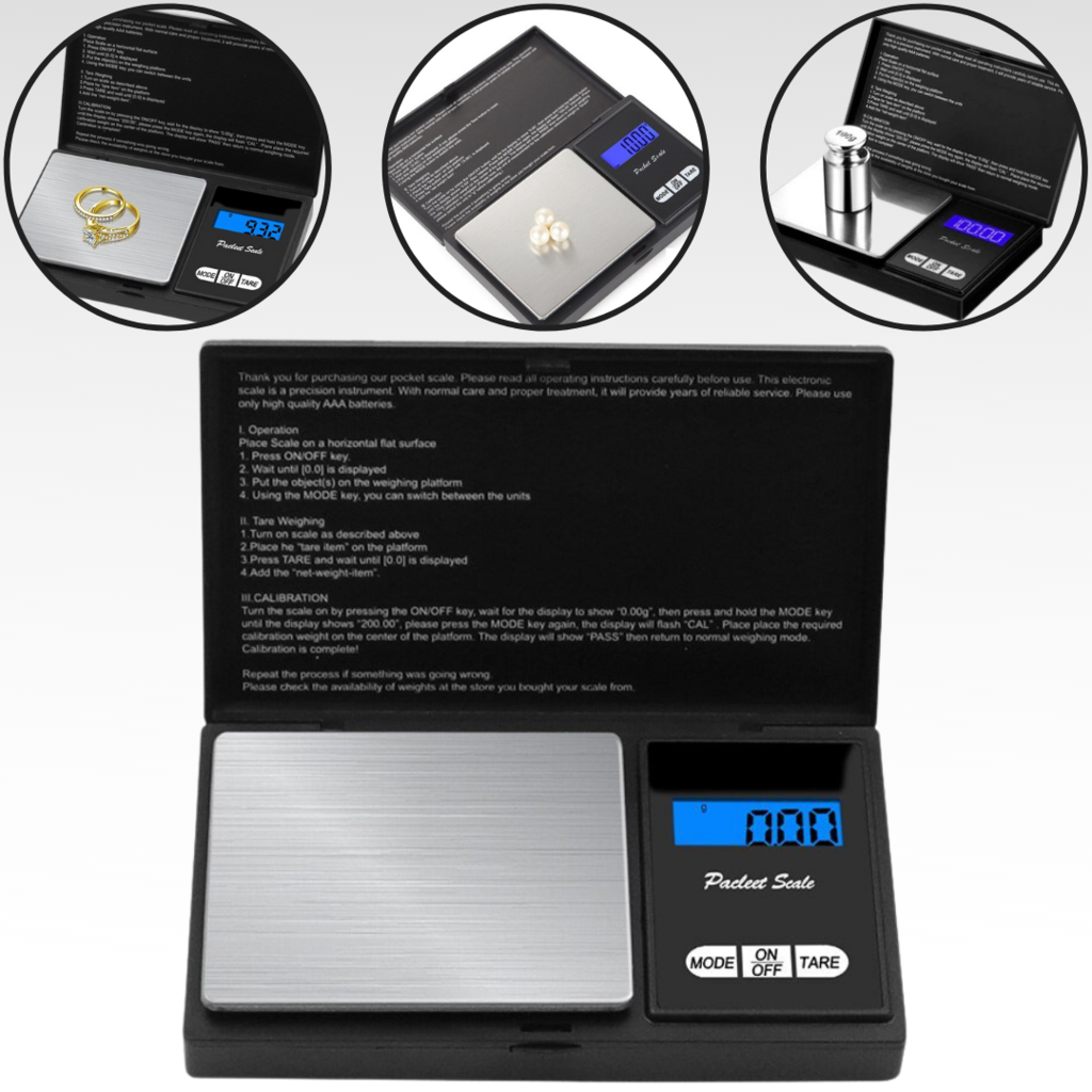 Precision Pocket Scale for Jewelry and More