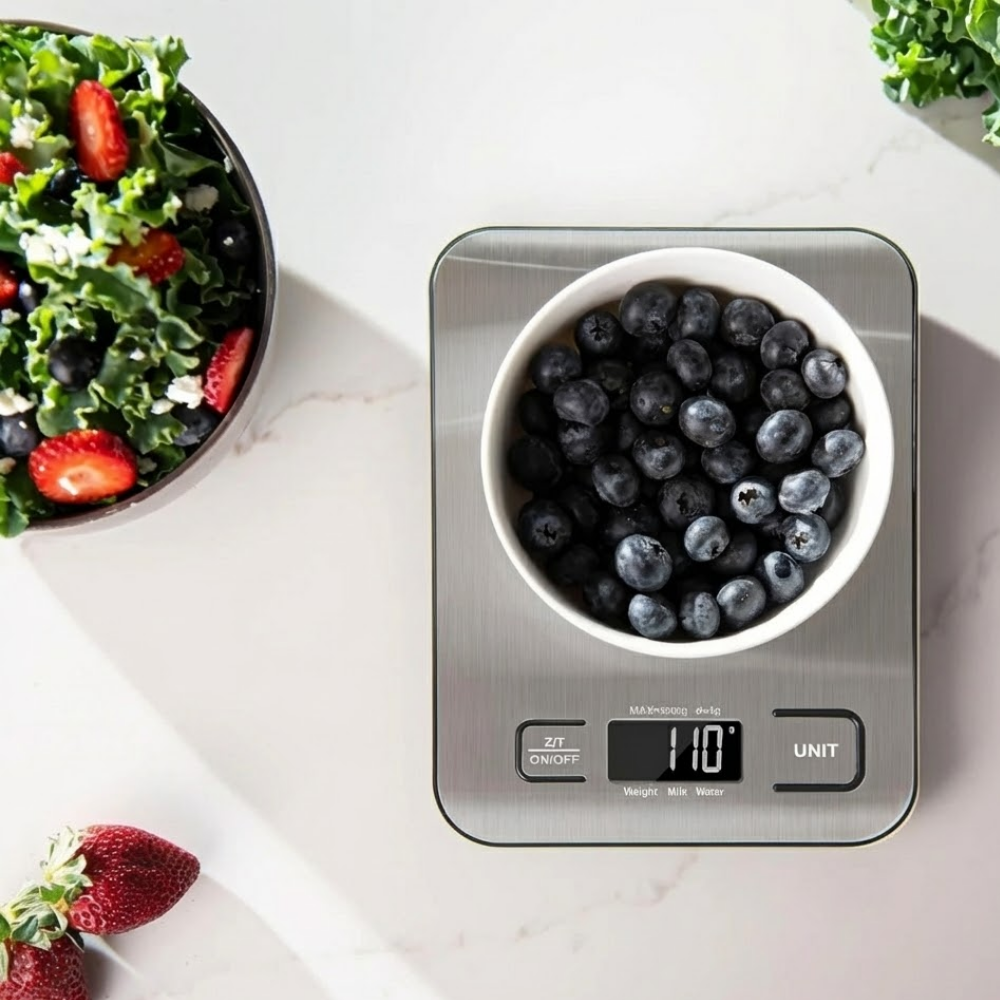 Precise Digital Kitchen Scale with LCD Display – Ideal for Cooking and Baking