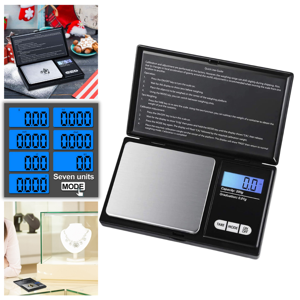 Precision Pocket Scale for Jewelry and More