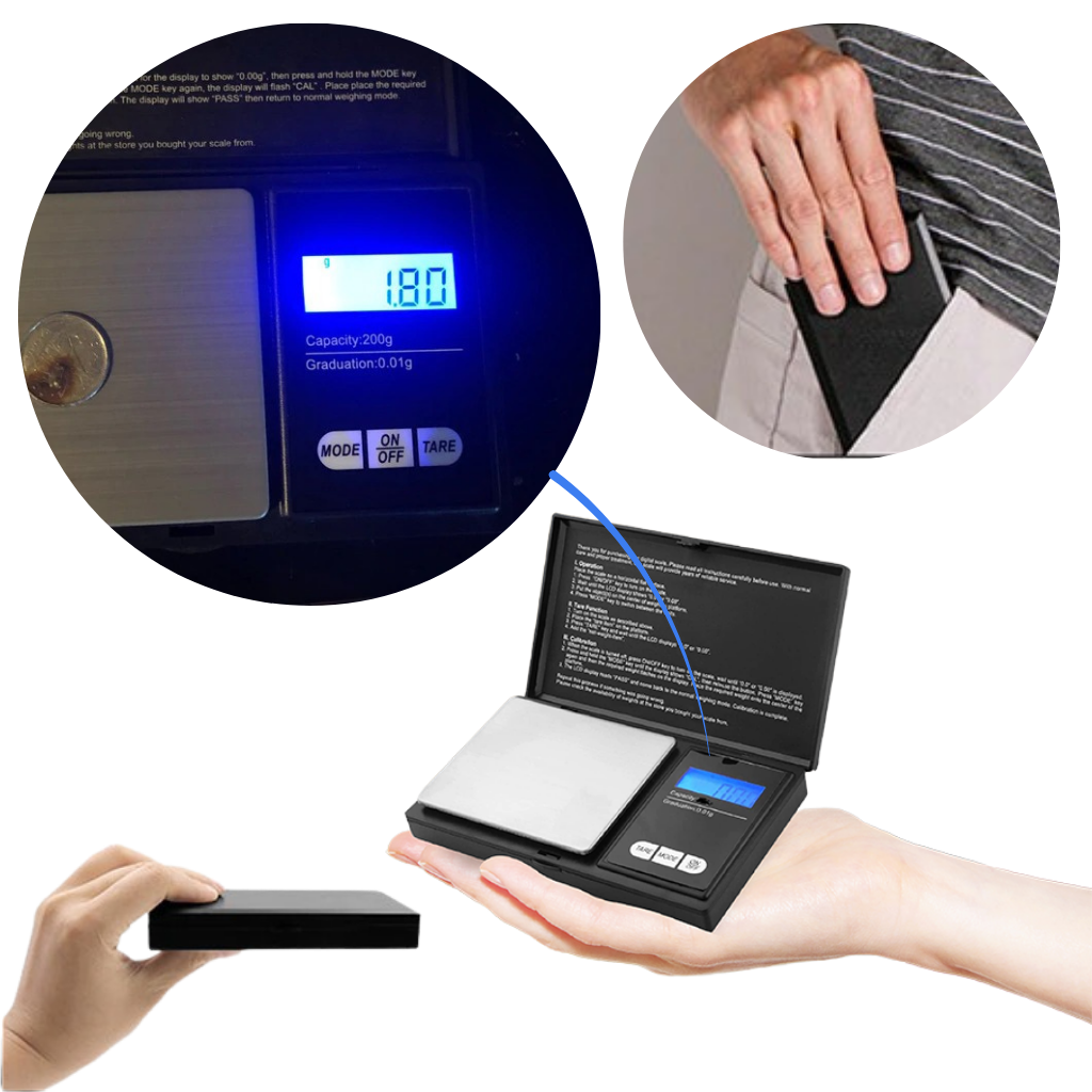 Precision Pocket Scale for Jewelry and More