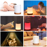 Dimmable Night Lamp with Elegant Design - LuxeTouch