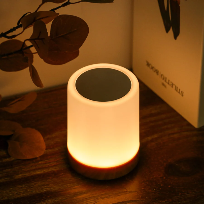 Dimmable Night Lamp with Elegant Design - LuxeTouch