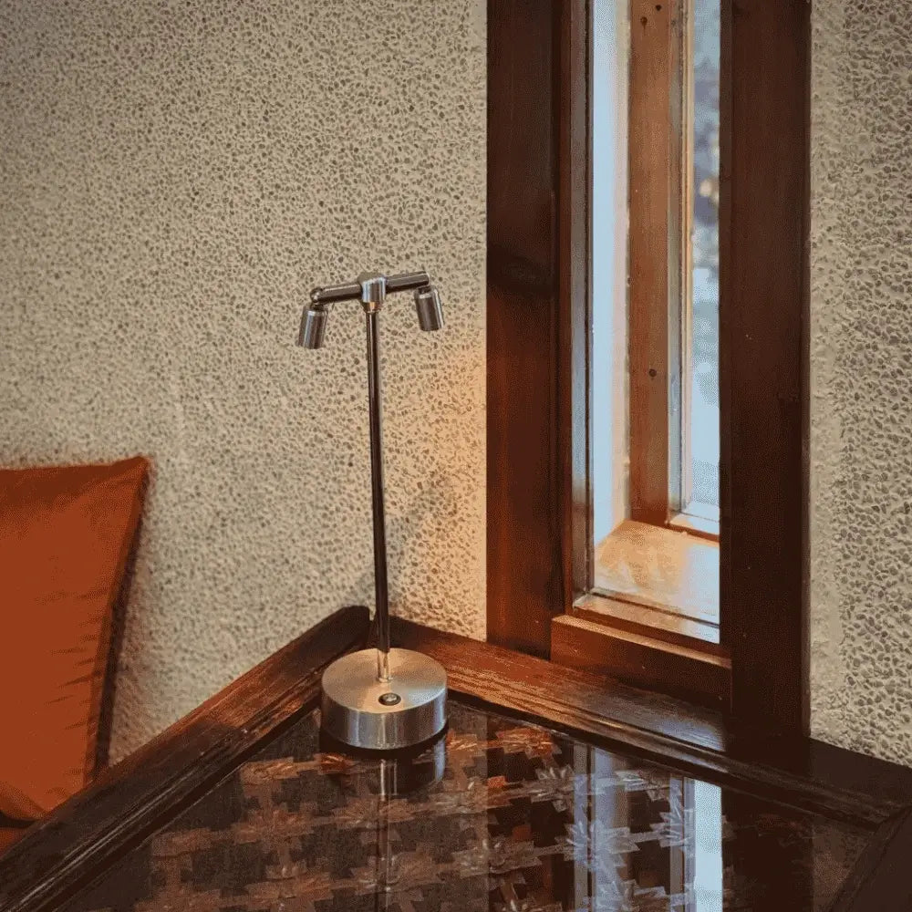 Cordless Lamp with Touch Dimmer and 360° Rotation