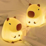 Adjustable Silicone Animal Night Light – Safe LED Light for Kids, Touch Control, Gentle Illumination, Portable Design