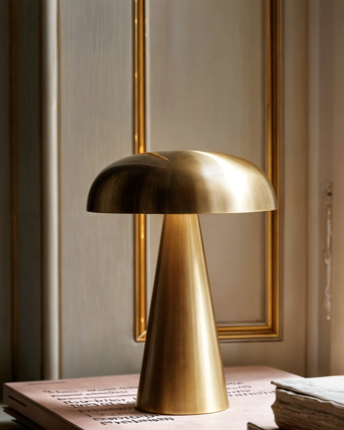 Portable LED Table Lamp with Touch Control and Dimmable Light