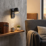 Adjustable LED wall light with touch dimming function and memory