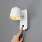 Adjustable LED wall light with touch dimming function and memory