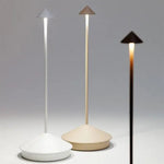 Adjustable Waterproof Cordless LED Table Lamp – Modern Design for Indoor and Outdoor Use