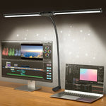 FlexiLight - Anpassbare LED-Schreibtischlampe mit Doppelkopf
