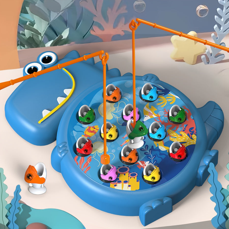 Dinosaur Fishing Game - Magnetic Fishing Game for Kids