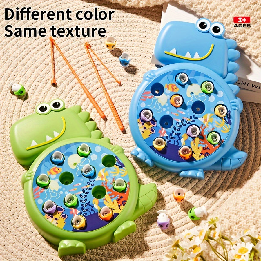 Dinosaur Fishing Game - Magnetic Fishing Game for Kids