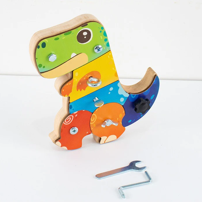 Dino Screw Board - Discover & Play - Sensory Toy