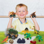 Dino Truck - Transport the Dinosaurs - Dinosaur Truck