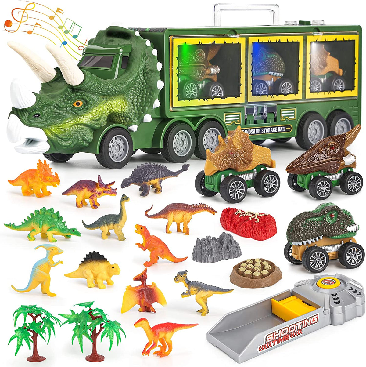 Dino Truck - Transport the Dinosaurs - Dinosaur Truck