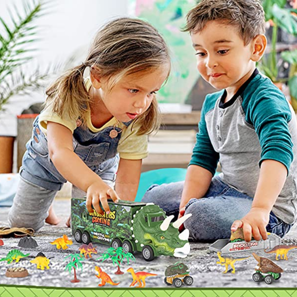 Dino Truck - Transport the Dinosaurs - Dinosaur Truck