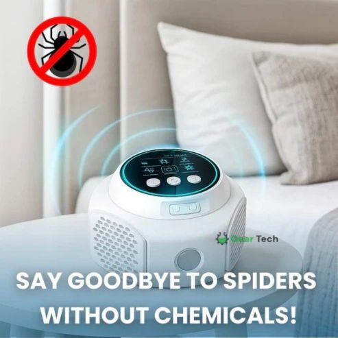 Schädlingsfreier Wohnraum mit dem Ultrasonic Spinnenabwehrgerät