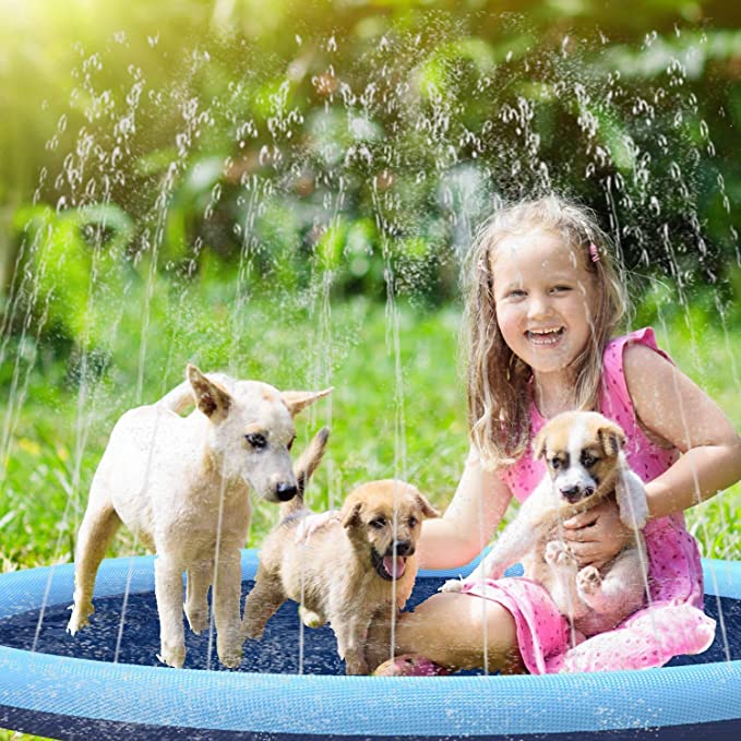Spritzfreude für Ihren Hund - Perfekte Abkühlung an heißen Tagen!