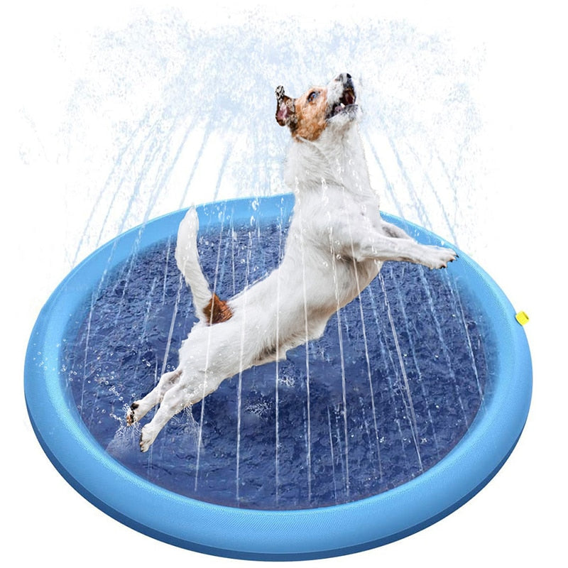Spritzfreude für Ihren Hund - Perfekte Abkühlung an heißen Tagen!
