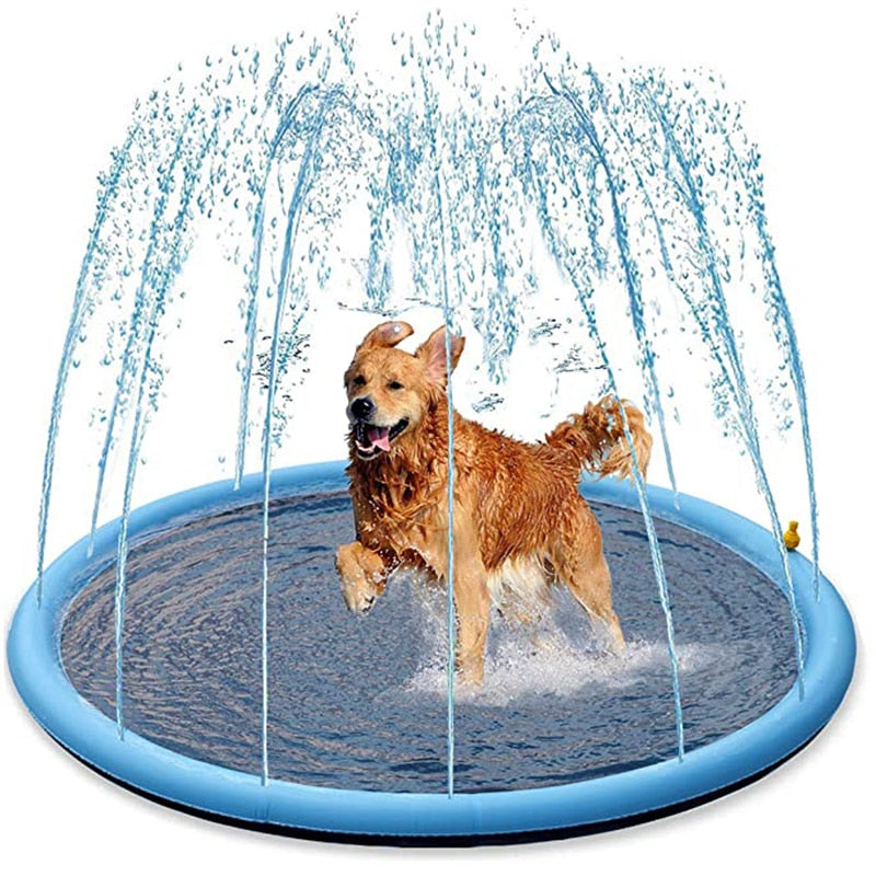 Spritzfreude für Ihren Hund - Perfekte Abkühlung an heißen Tagen!