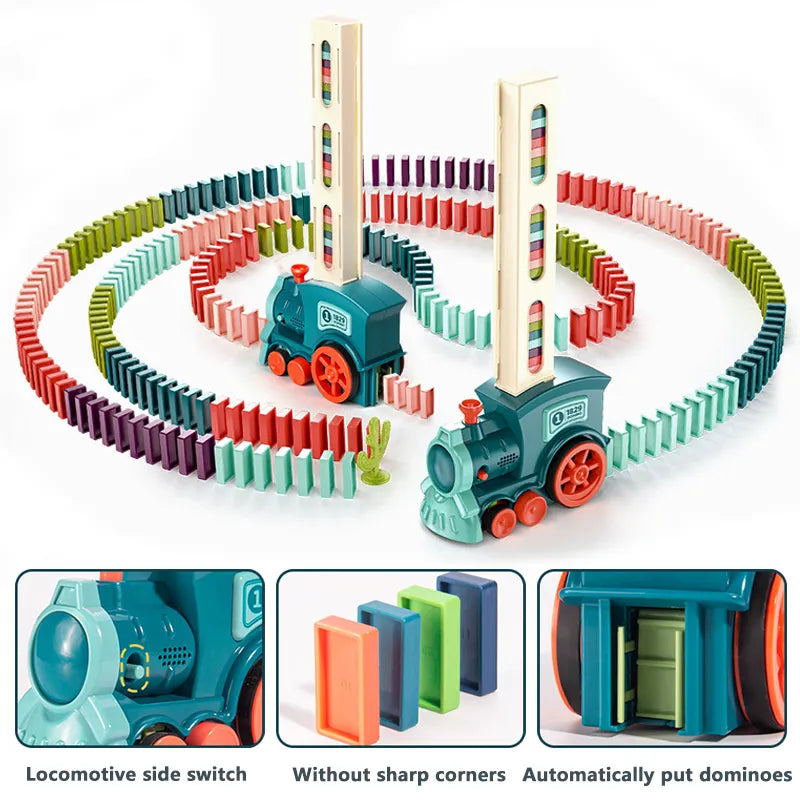 Domino Run - Domino Train - Game with Learning Factor