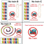 Domino Run - Domino Train - Game with Learning Factor