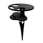 Elegant Portable Wine Table with Double Level
