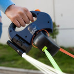 Dual Retractable Dog Leash | With Flashlight and Poop Bag Holder