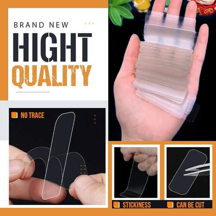 Versatile Double-Sided Multifunctional Tape (60 Pieces)
