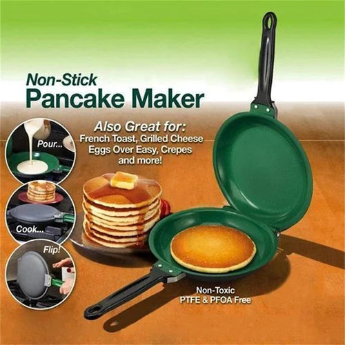 Reversible Non-stick Frying Pan for Delicious Breakfast Dishes