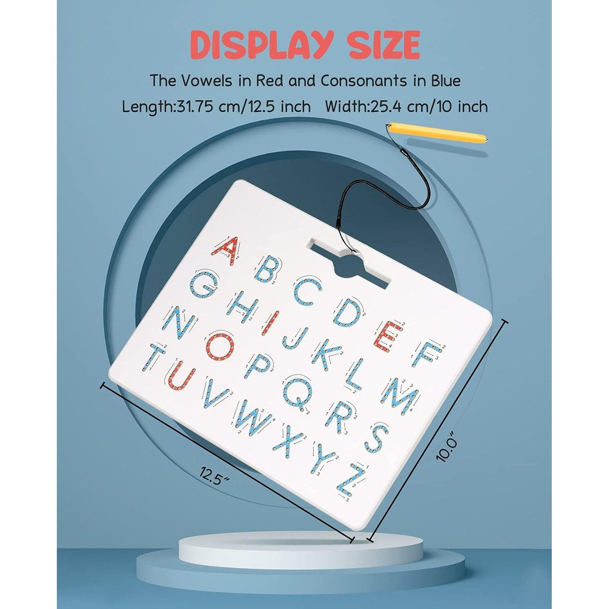 Double-Sided Magnetic Letter Board - Creative Learning Through Play