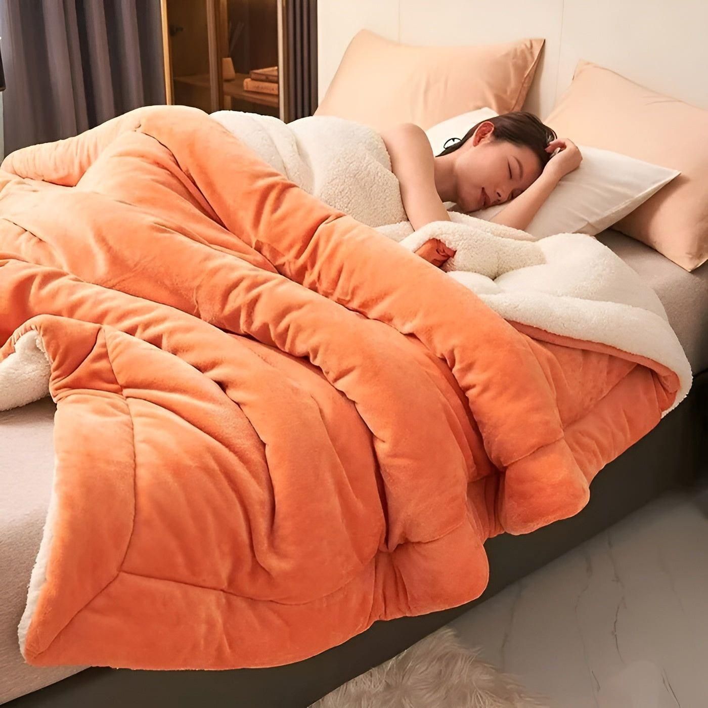 Two-Layer Fleece Blanket – Cozy Luxury for Your Home