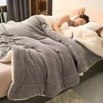 Two-Layer Fleece Blanket – Cozy Luxury for Your Home