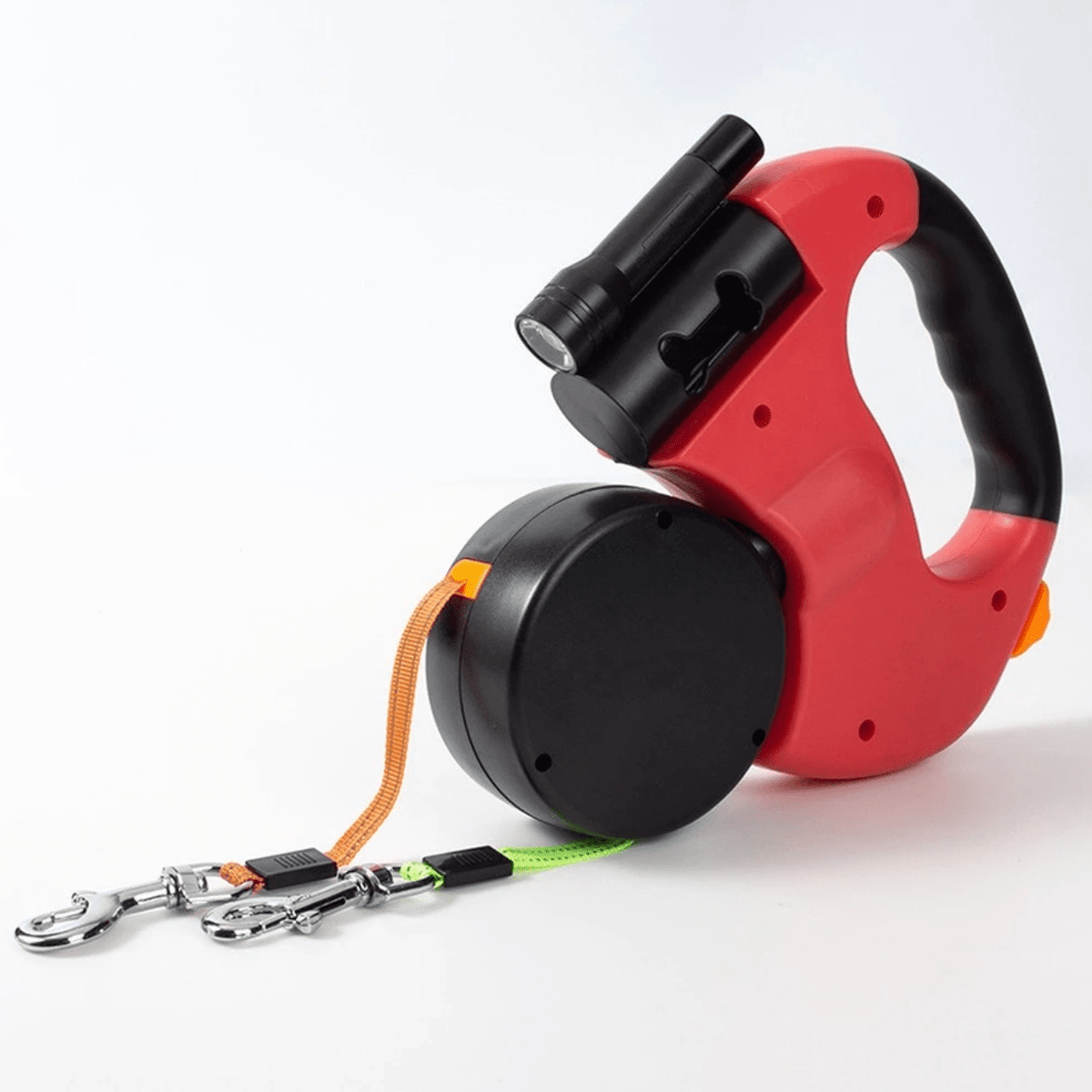 DoubleDog - Tangle-free double leash system with flashlight