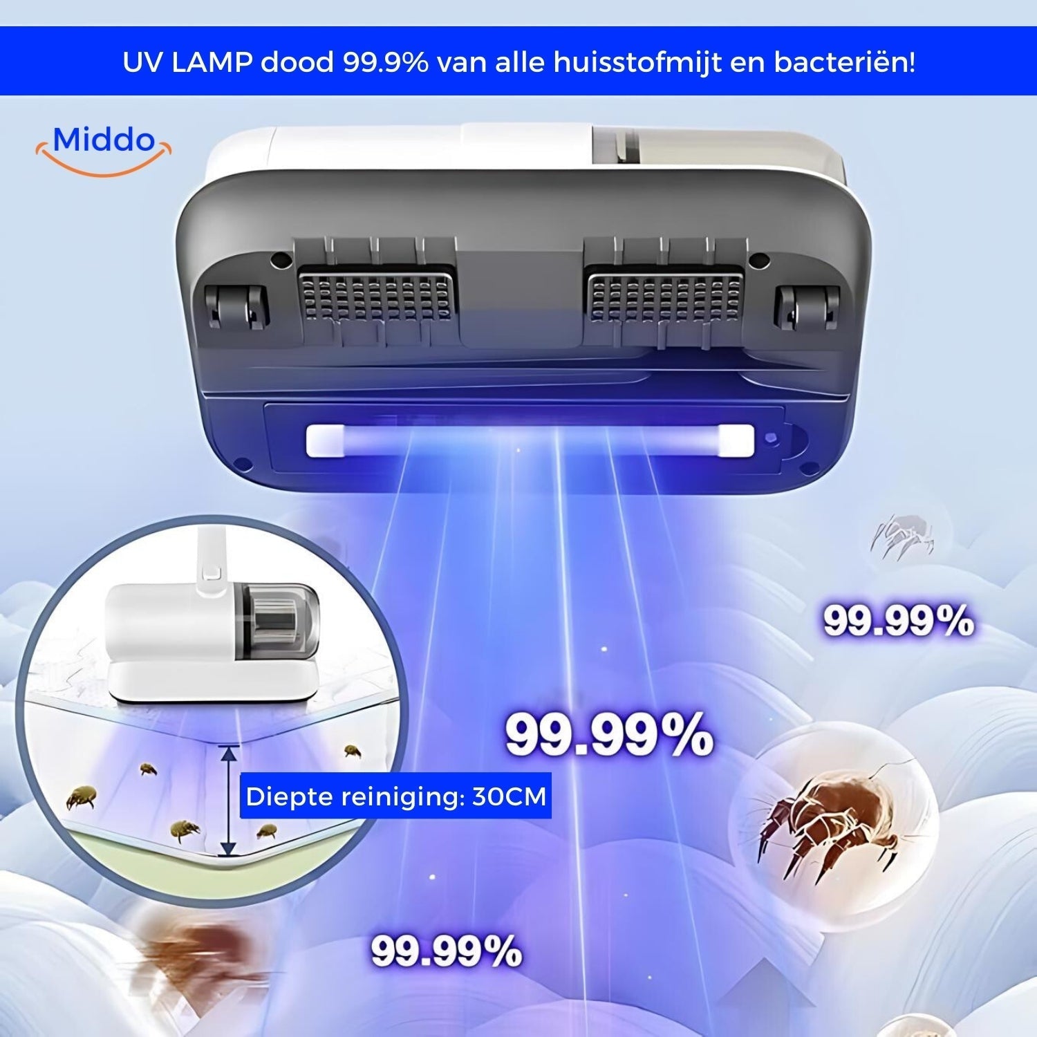 Health Protection Mattress Vacuum Cleaner | Effective Cleaning for Restful Sleep