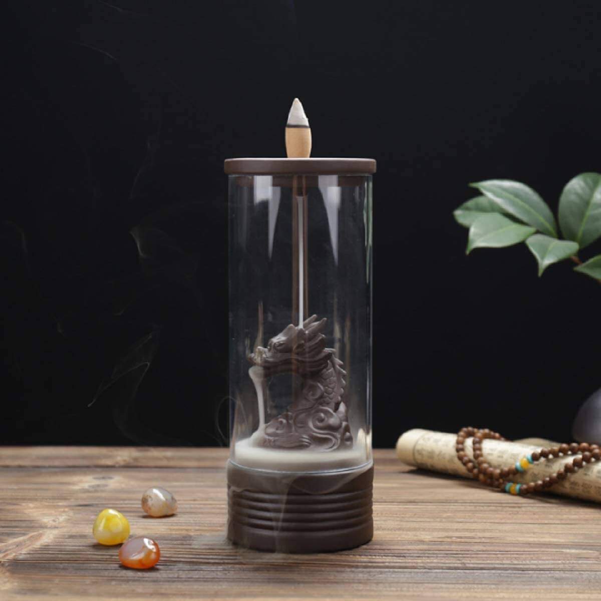 Dragon Incense Burner for Relaxation and Well-being