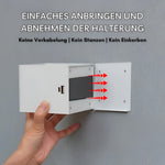 Kabellose LED-Wandlampe im modernen Würfel-Design