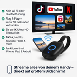 Kabelloser HDMI Adapter für Streaming | SmartDisplay Hub