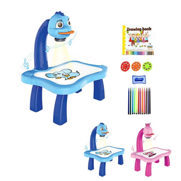 DrawVision – Creative Table with Image Projector for Children