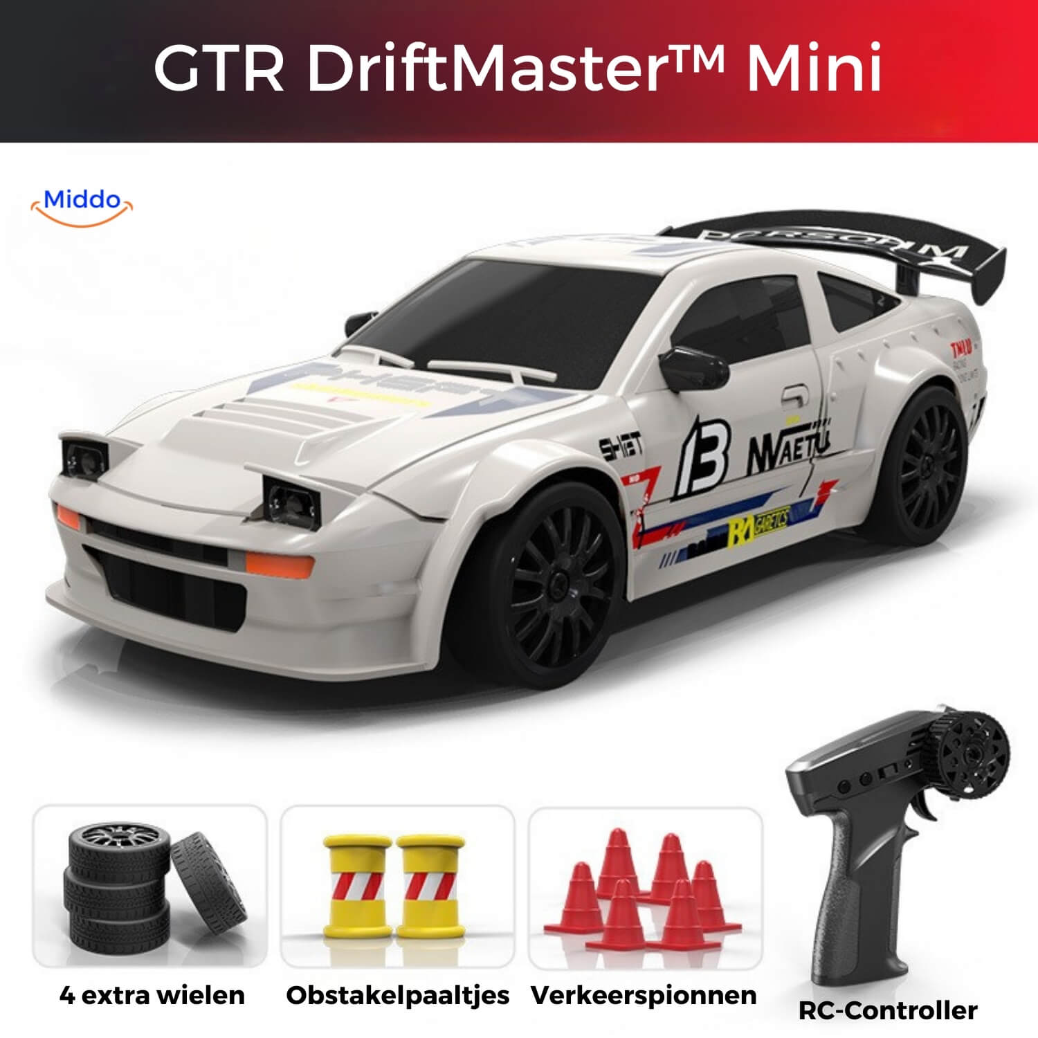 TurboDrift 4WD | Lightning-Fast Drift RC Car with Turbo Charging Function