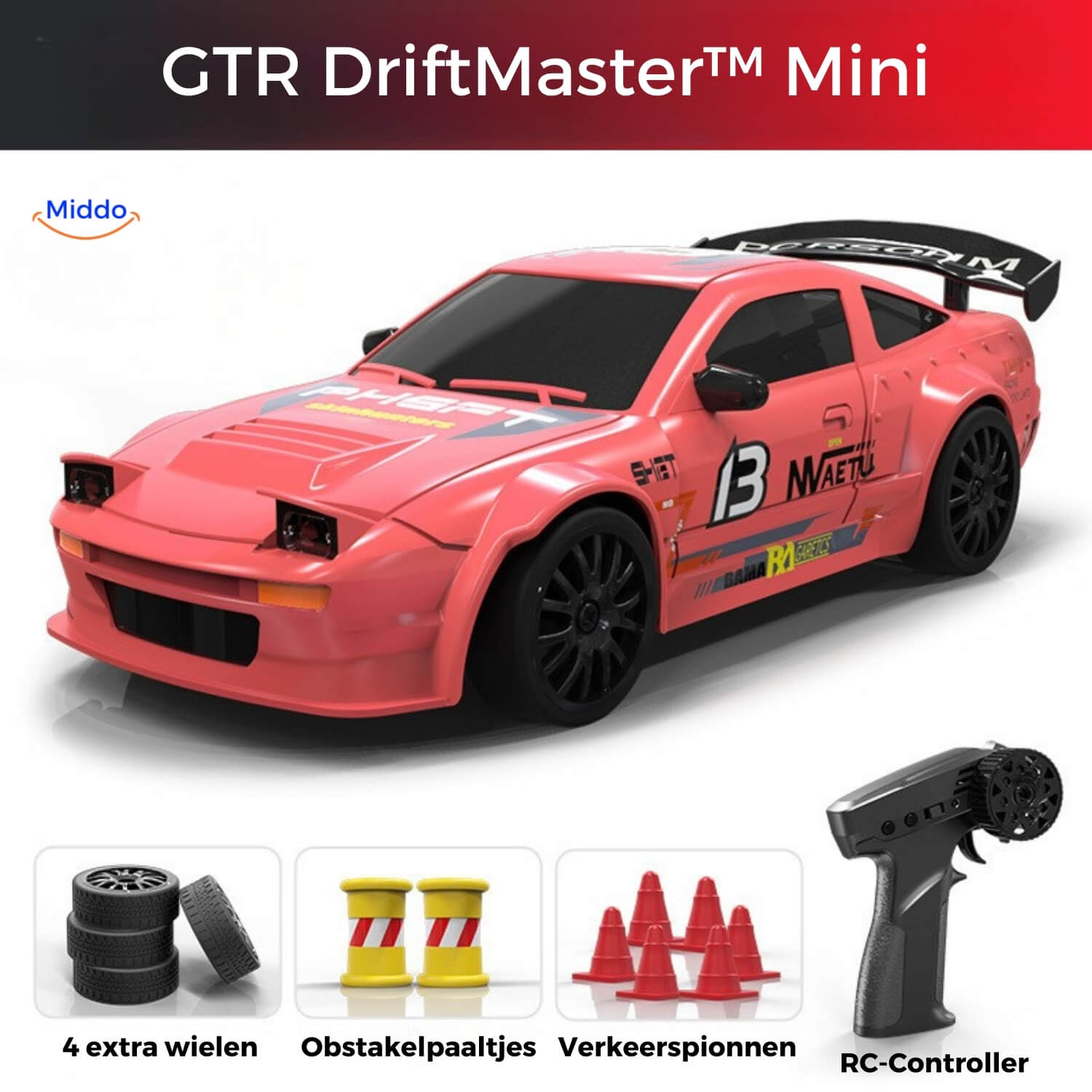 TurboDrift 4WD | Lightning-Fast Drift RC Car with Turbo Charging Function