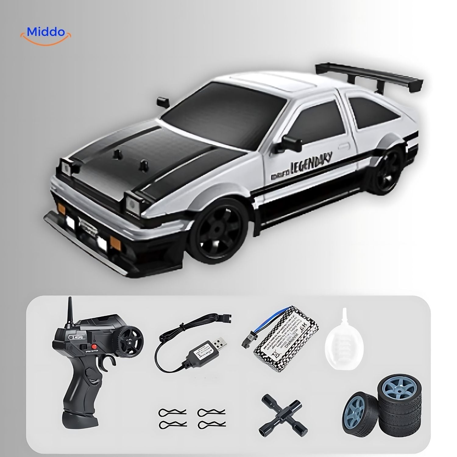 TurboDrift 4WD | Lightning-Fast Drift RC Car with Turbo Charging Function