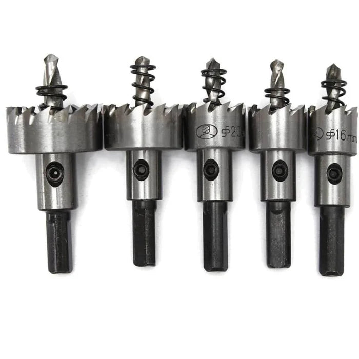 5-Piece Drill Bit Set for Metal