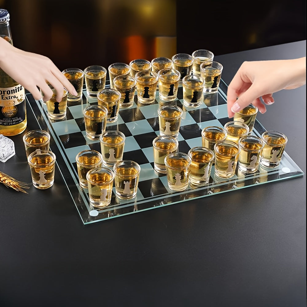 DrinkChess - Chess game with shot glasses for parties