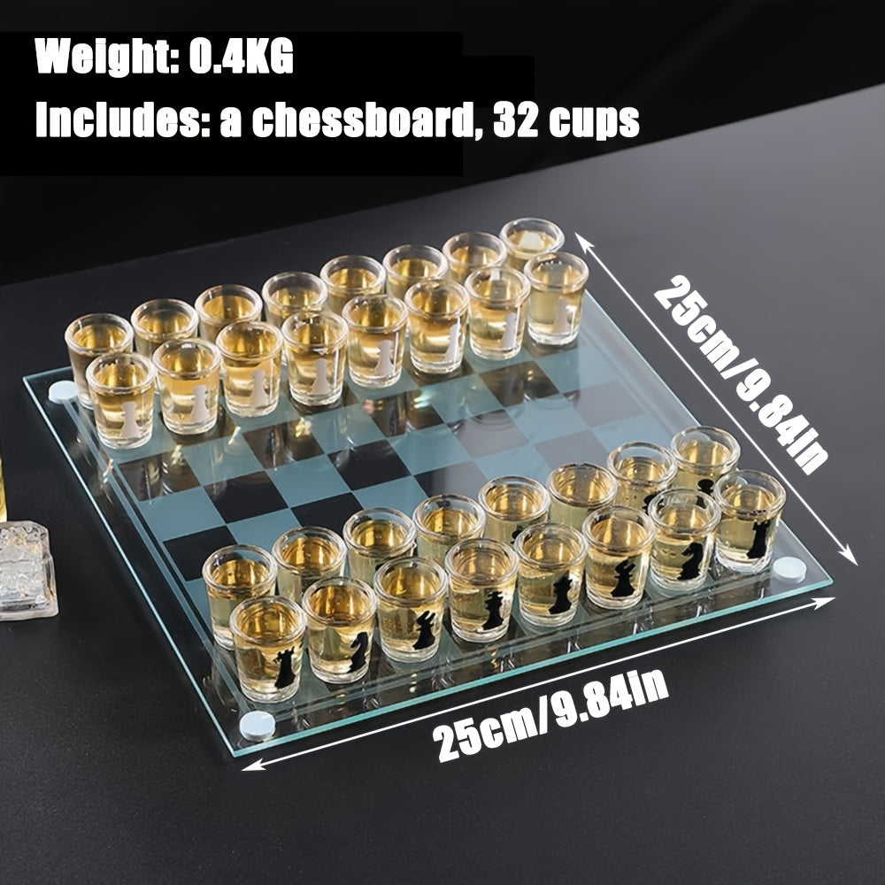 DrinkChess - Chess game with shot glasses for parties