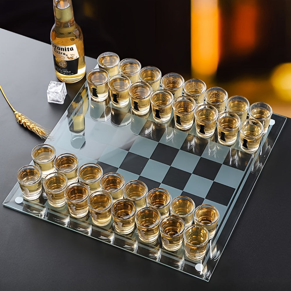 DrinkChess - Chess game with shot glasses for parties