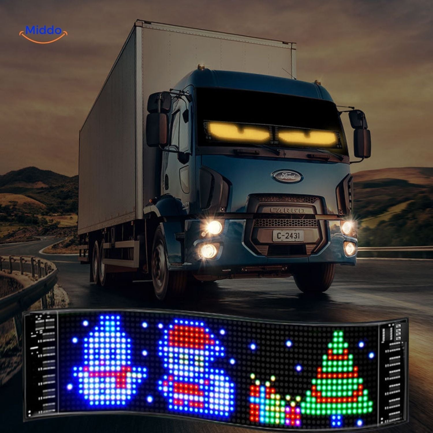 Vehicle LED Display | Custom Designs for Trucks and Cars
