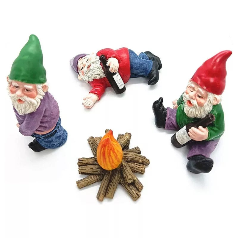 Drunk Dwarfs | Original Garden Decoration