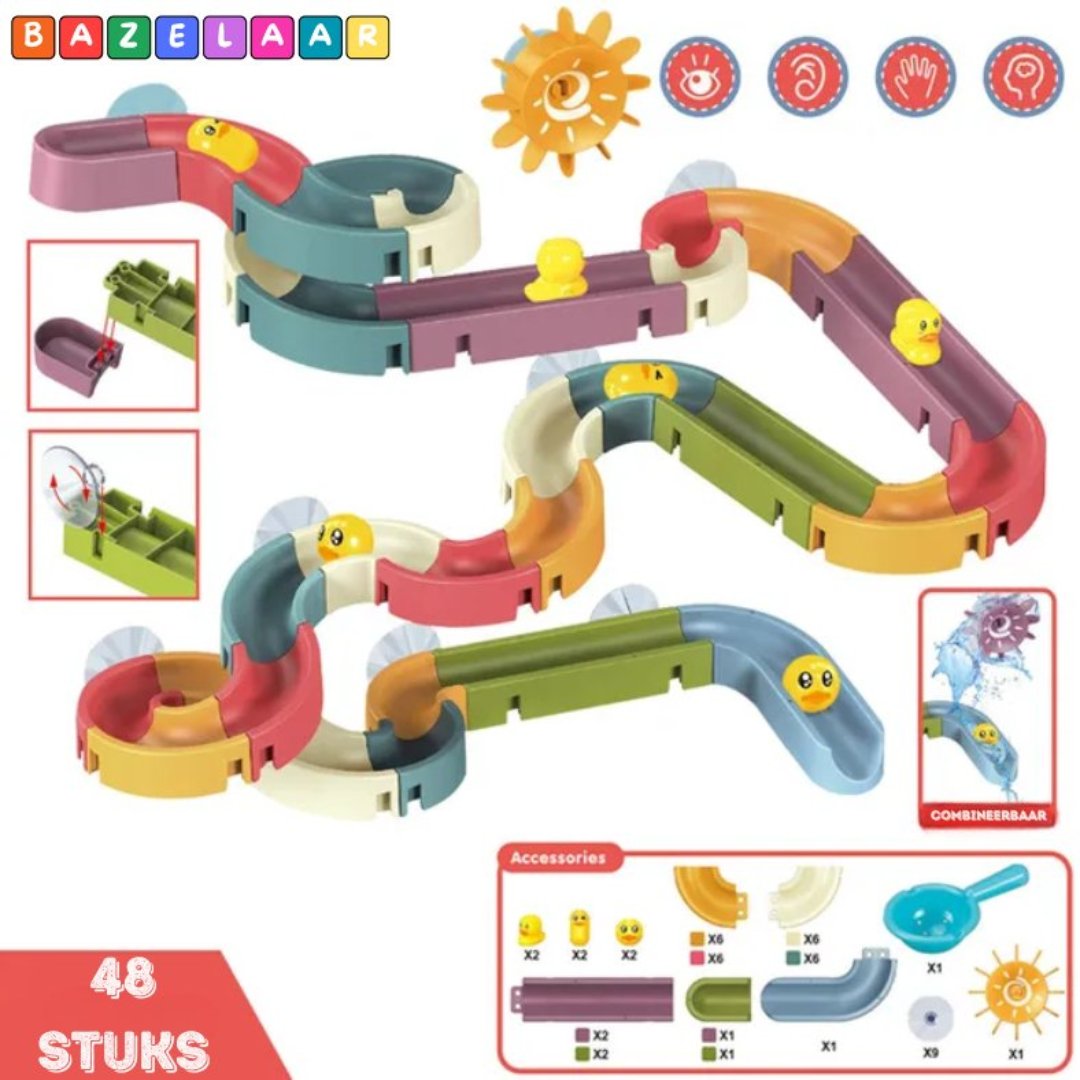 Discover the Duck Slide Playset | Educational Water Games for Kids