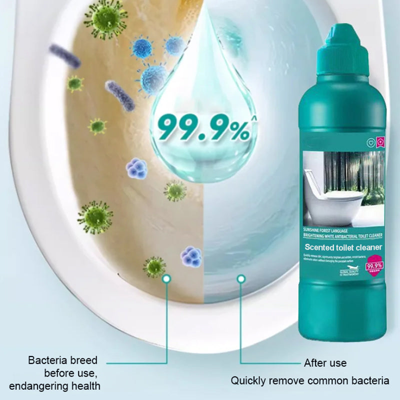 Präzises Toilettenreinigungsgel mit frischem Duft