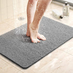 Badezimmermatte | Schnell trocknende Anti-Rutsch-Matte | Hygienische Abflussstruktur | AquaSafe